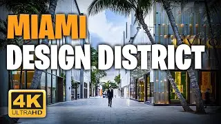 Miami Luxury Design District Walkabout vlog | Walking Tour