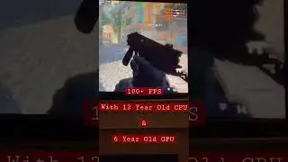100+ FPS With 12 Year Old CPU & 6 Year Old GPU #shorts #pc #pcgaming #fps #csgo