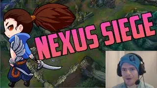 YASUO NEXUS SIEGE FIRST TIME GAMEPLAY- New Game Mode (League of Legends PBE)