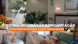 Cama Posta da Semana, Lavei o Tapete da sala |Carla Oliveira