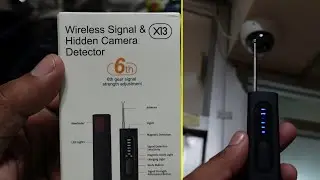 X13 Wireless Signal & Hidden Camera Detector