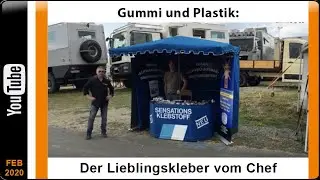 Gummi und Plastik: Der Lieblingskleber vom Chef