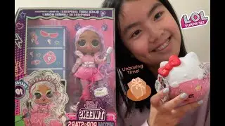 Unboxing LOL Surprise ( HELLO KITTY AND FRIENDS EDITION) + LOL Tweens - Neon Pop Stars Edition