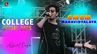 Dil Sambhal Ja Zara | Albert Kabo - Live | GMSM Mahavidyalaya -College Social 2025