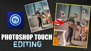 photoshop touch editing tutorial malayalam || lr editing || haroon editzzz10.0