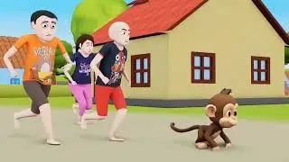 Mandari wala bandar 🐒 cartoon #viral #yt #viral #ytshorts #cartoons #monkey 