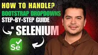 Как обрабатывать раскрывающиеся списки Bootstrap в Selenium WebDriver