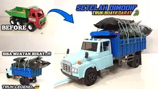 MODIF TRUK PLASTIK JADI TRUK TOYOTA BUAYA || TRUCK LEGEND 