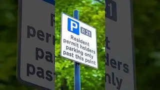 Resident Permit Holders Parking Only #shorts