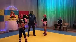 WKA kickboxing fight kick-light girl 20.11.2020.