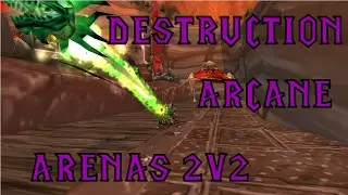 Zeksius - Warlock PvP - Arena Destro/Arcane feat. Sskittless - WoW 5.4.8 (Warmane)