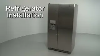 Whirlpool Refrigerator Installation (Model WRS325FDAM)