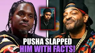 Pusha T HANDLED It QUICK After Jim Jones TRIED Nas&rsquo;s Legacy!