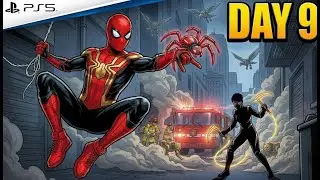 💥 DAY 9 Spider-Man 2 PS5 Hindi Gameplay! 🕷️Spider Bot Mystery, 🔥Fire Rescue & Wraith Revealed!
