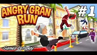 СБИВАЕМ С НОГ ЛЮДЕЙ // Angry Gran Run // Games Letsplay #1