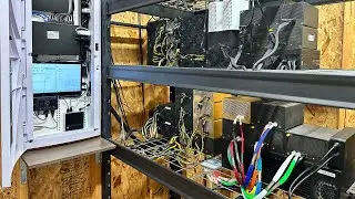 Crypto Mining Shed update VLOG #1