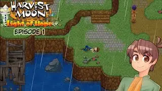 Let's Play Harvest Moon Light of Hope Episode 1 | Shipwrecked Impressions