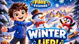 Winterlied für Kinder ❄️ | Singen & Spielen im Schnee (Deutsch)