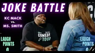 Joke Battle | Miss Smith vs. KC Mack Funny | BT Comedy Tour