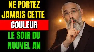 ATTENTION! Cette Couleur Que Beaucoup Portent en 2025 Bloque Votre Abondance en 2026 | Sagesse Juive