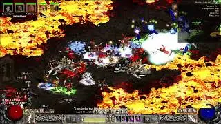 Helping on the Tank Sorc..Top Throw Barb Project Diablo 2 HC 99