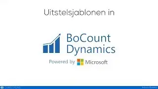 Uitstelsjablonen in BoCount Dynamics