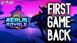 IT'S BEEN AWHILE | Pro Realm Royale Mage Gameplay