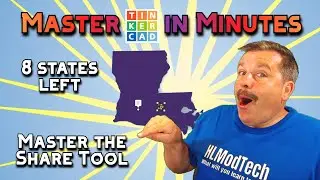 Lousiana is here! Learn Tinkercad Share & help me finish the puzzle