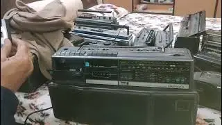 FOR SALE VINTAGE  MAGANVOX DUBAL CASSETE TAPE REACORDER ALL WARKING 9538536573