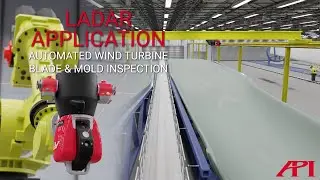 LADAR Application | Automated Wind Turbine Blade & Mold Inspection