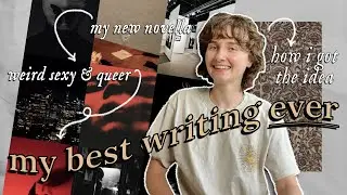 introducing my new novella project (I'm in love with it) ❤️‍🔥 writing vlog