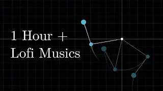 1 HOUR of Double Pendulum Motion - with Lofi Chill/Hip Hop Beats for Study