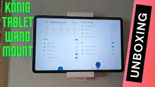 Meine neue HomeAssistant Wandhalterung : K&ouml;nig Tablet Wand Mount (Unboxing + Ersteindruck)