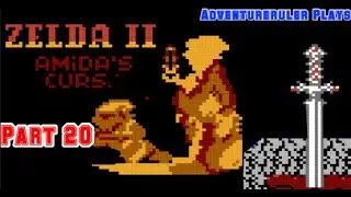 Zelda 2: Amida's Curse - ROM HACK - Part 20 - Adventureruler Plays