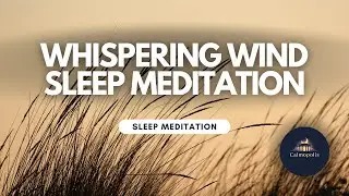 Whispering Wind Sleep Meditation | 10-Minute Guided Meditation for Deep Sleep by Calmopolis