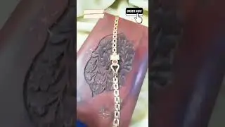 Rudraksh  Golden Brass Bracelet