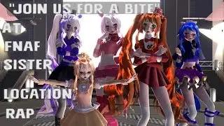 MMD Five Nights At Freddy's Sister Location - Join Us For A Bite ( Dance Mode)