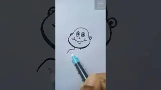 how to draw a cartoon character.#art #drawing #cartoon #shortvideo #shorts