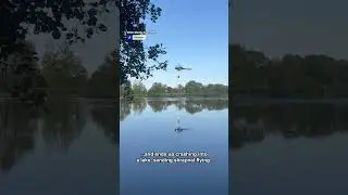 Chopper down in seconds! 🚁😨