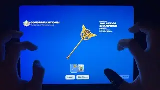 How I WON The Axe Of Champions FNCS Pickaxe On MOBILE&hellip; 🏆