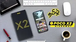 Poco X2 Unboxing & Giveaway - India's Redmi K30 (Tamil)