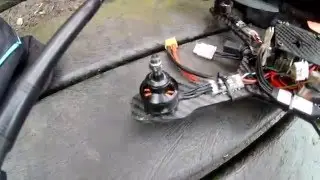 CF258 - KK2 RC911 TPA - 4s test, ridealong and finally broke a king kong prop