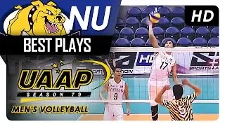 Malabunga drills it! | NU | Best Plays | UAAP 79 MV