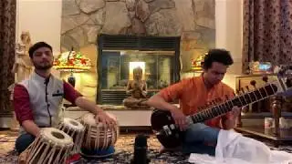 Vaishnav Janato In Raag Khamaj rendition at Virtual Baithak for Indian Consulate NY- Shraman & Milan