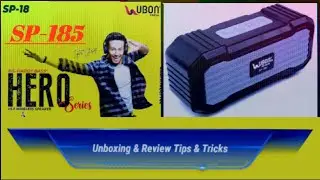 mini Bluetooth speaker🔊unboxing and review|Ubon lite company Sp-185|मिनी स्पीकर ब्लूटूथ.