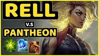 CUDEN (RELL) vs PANTHEON - BOTTOM SUPPORT GAMEPLAY - OC Ranked PLATINUM
