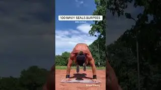 100 Burpees with 400 Pushups and Kickout 💯 #burpees #abs  #workout