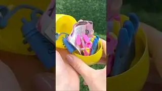 ASMR UNBOXING Barbie Chocolate Egg - Kinder Maxi Surprise Egg  #unboxing #candyopening #asmr #barbie