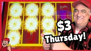 $3 Thursday &mdash; Lion Link: Prosperous Rooster Slot Machine at Meskwaki ($3/spin) | Real Slot Play