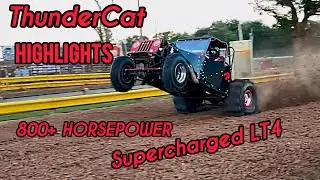 ThunderCat Dirt Drag racing highlights 